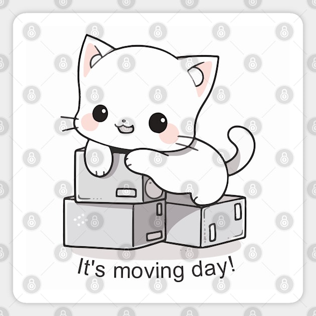 It's moving day! Magnet by etherElric